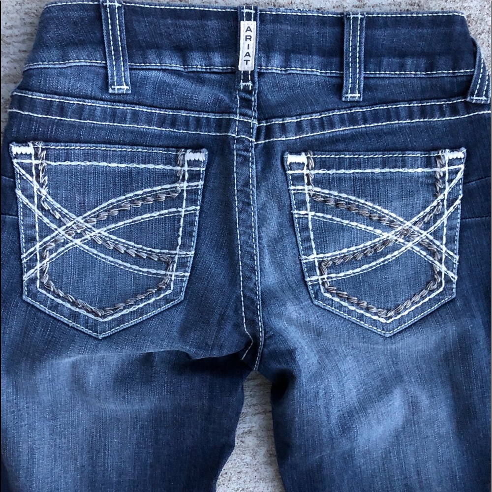 Ariat Women's Boot Cut Jeans - Dark Blue